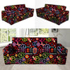 Hippie Peace Sign Sofa Cover-grizzshop