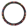Hippie Peace Sign Steering Wheel Cover-grizzshop