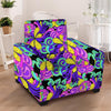 Hippie Psychedelic Mushroom Armchair Cover-grizzshop