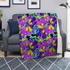 Hippie Psychedelic Mushroom Blanket-grizzshop