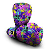 Hippie Psychedelic Mushroom Boxing Gloves-grizzshop