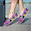 Hippie Psychedelic Mushroom Canvas Shoes-grizzshop