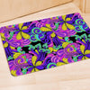 Hippie Psychedelic Mushroom Door Mat-grizzshop