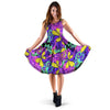 Hippie Psychedelic Mushroom Dress-grizzshop