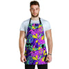 Hippie Psychedelic Mushroom Men's Apron-grizzshop