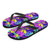 Hippie Psychedelic Mushroom Men's Flip Flops-grizzshop