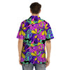 Hippie Psychedelic Mushroom Men’s Hawaiian Shirt-grizzshop