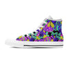 Hippie Psychedelic Mushroom Men's High Top Shoes-grizzshop