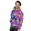 Hippie Psychedelic Mushroom Men's Hoodie-grizzshop