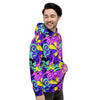 Hippie Psychedelic Mushroom Men's Hoodie-grizzshop