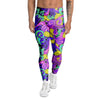 Hippie Psychedelic Mushroom Men's Leggings-grizzshop