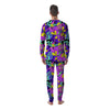 Hippie Psychedelic Mushroom Men's Pajamas-grizzshop