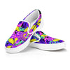 Hippie Psychedelic Mushroom Men's Slip On Sneakers-grizzshop