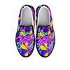 Hippie Psychedelic Mushroom Men's Slip On Sneakers-grizzshop