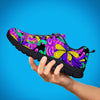 Hippie Psychedelic Mushroom Men's Sneakers-grizzshop