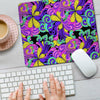 Hippie Psychedelic Mushroom Mouse Pad-grizzshop