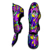 Hippie Psychedelic Mushroom Muay Thai Shin Guard-grizzshop