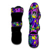 Hippie Psychedelic Mushroom Muay Thai Shin Guard-grizzshop