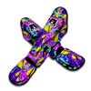 Hippie Psychedelic Mushroom Muay Thai Shin Guard-grizzshop