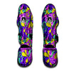 Hippie Psychedelic Mushroom Muay Thai Shin Guard-grizzshop