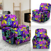 Hippie Psychedelic Mushroom Recliner Cover-grizzshop