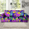 Hippie Psychedelic Mushroom Sofa Cover-grizzshop