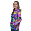 Hippie Psychedelic Mushroom Women's Hoodie-grizzshop