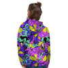 Hippie Psychedelic Mushroom Women's Hoodie-grizzshop