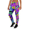 Hippie Psychedelic Mushroom Women's Joggers-grizzshop