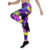 Hippie Psychedelic Mushroom Women's Leggings-grizzshop