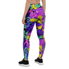 Hippie Psychedelic Mushroom Women's Leggings-grizzshop