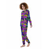 Hippie Psychedelic Mushroom Women's Pajamas-grizzshop