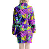 Hippie Psychedelic Mushroom Women's Robe-grizzshop