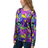 Hippie Psychedelic Mushroom Women's Sweatshirt-grizzshop