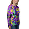 Hippie Psychedelic Mushroom Women's Sweatshirt-grizzshop