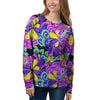 Hippie Psychedelic Mushroom Women's Sweatshirt-grizzshop