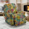 Hippie Psychedelic Van Peace Sign Pattern Print Recliner Cover-grizzshop