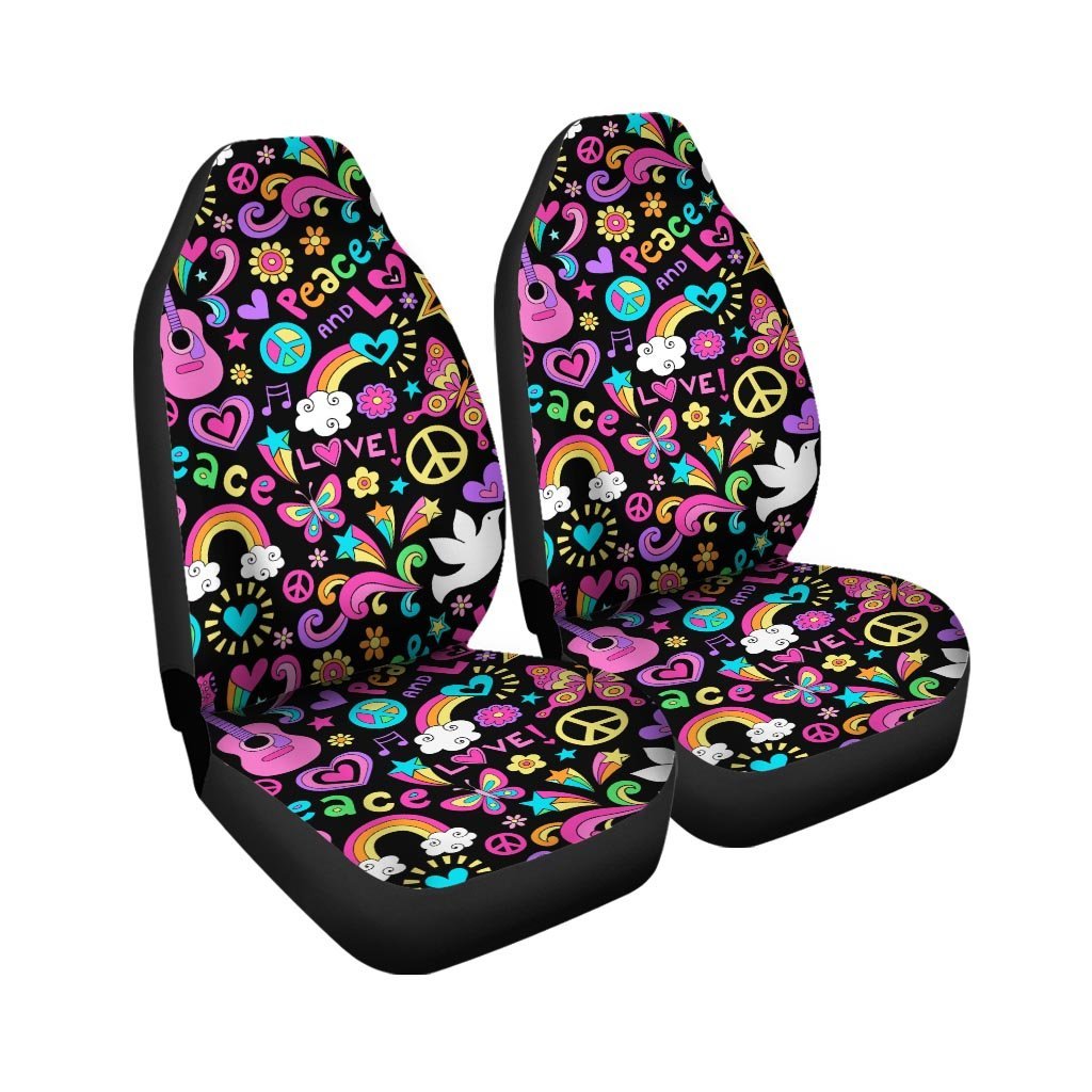 Hippie Retro Car Seat Covers-grizzshop