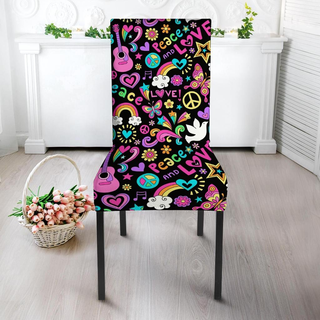 Hippie Retro Chair Cover-grizzshop