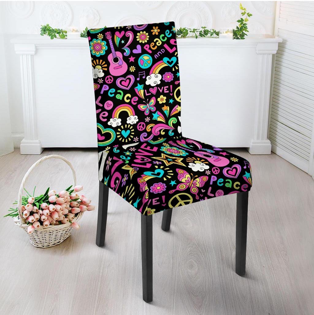 Hippie Retro Chair Cover-grizzshop