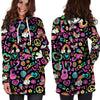 Hippie Retro Hoodie Dress-grizzshop