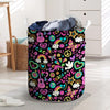 Hippie Retro Laundry Basket-grizzshop