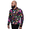 Hippie Retro Men's Bomber Jacket-grizzshop