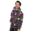 Hippie Retro Men's Hoodie-grizzshop