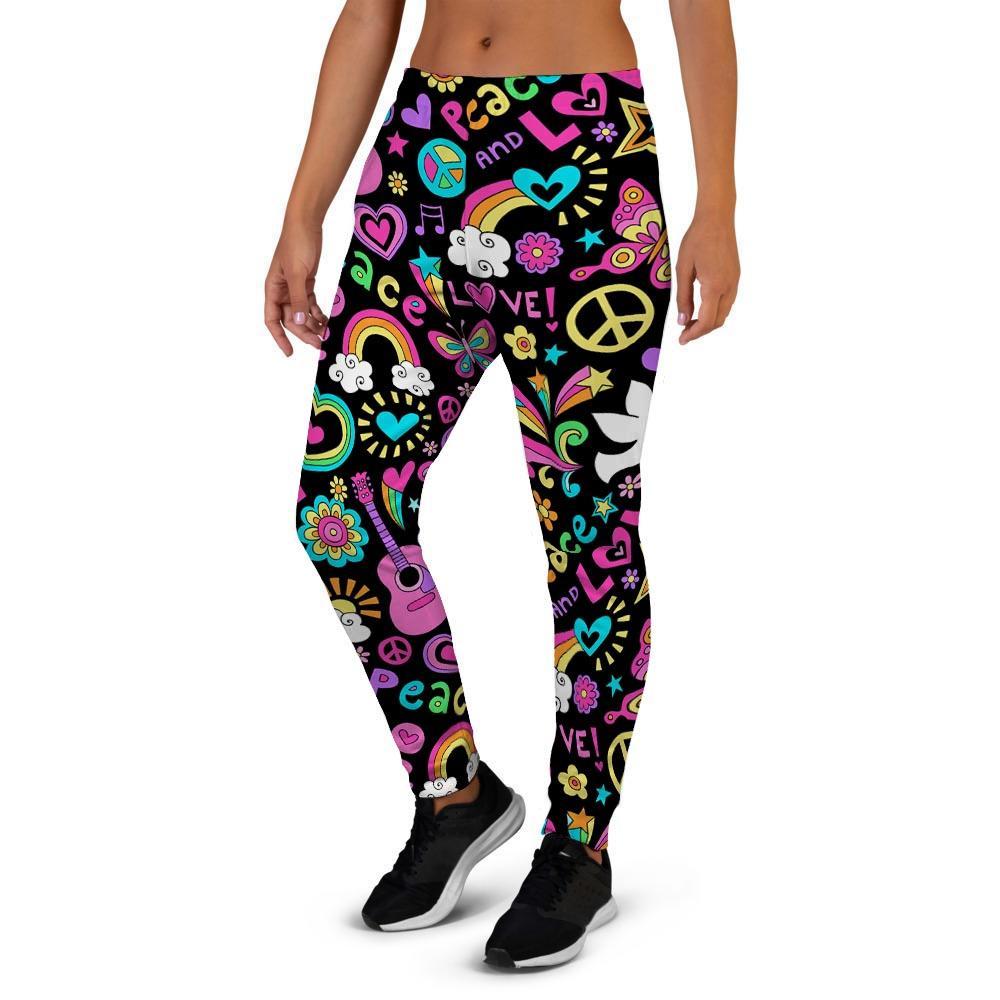 Hippie Retro Women's Joggers-grizzshop