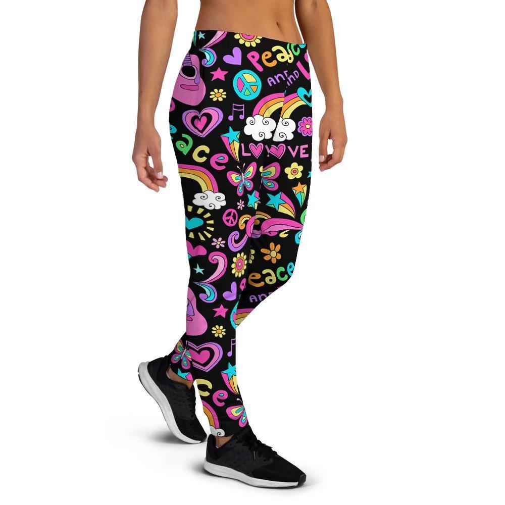 Hippie Retro Women's Joggers-grizzshop