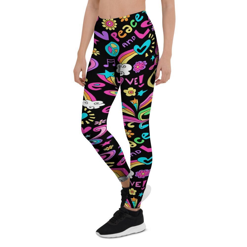 Hippie Retro Women's Leggings-grizzshop