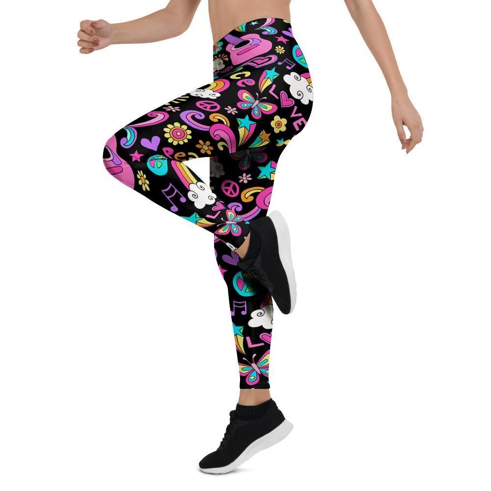 Hippie Retro Women's Leggings-grizzshop