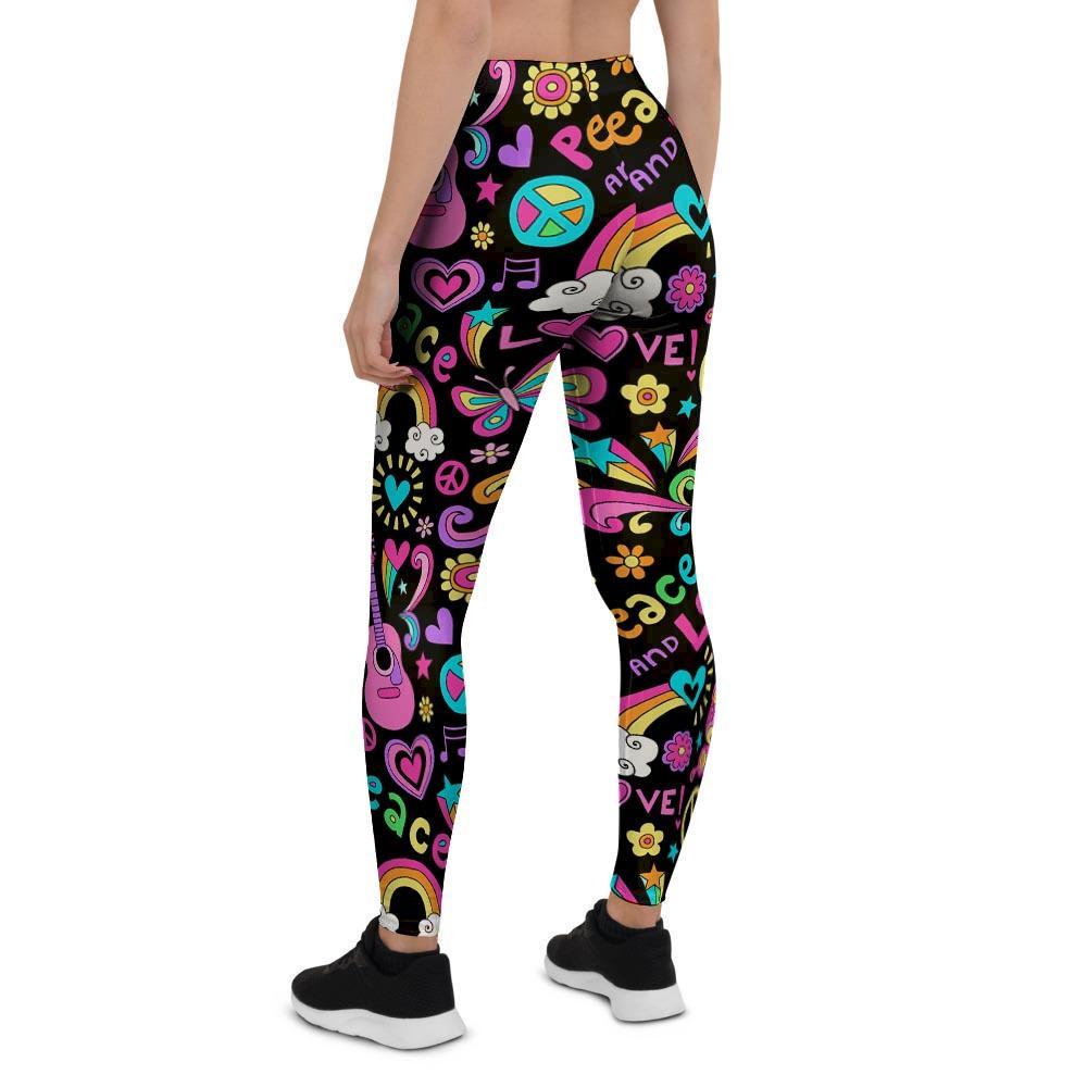 Hippie Retro Women's Leggings-grizzshop