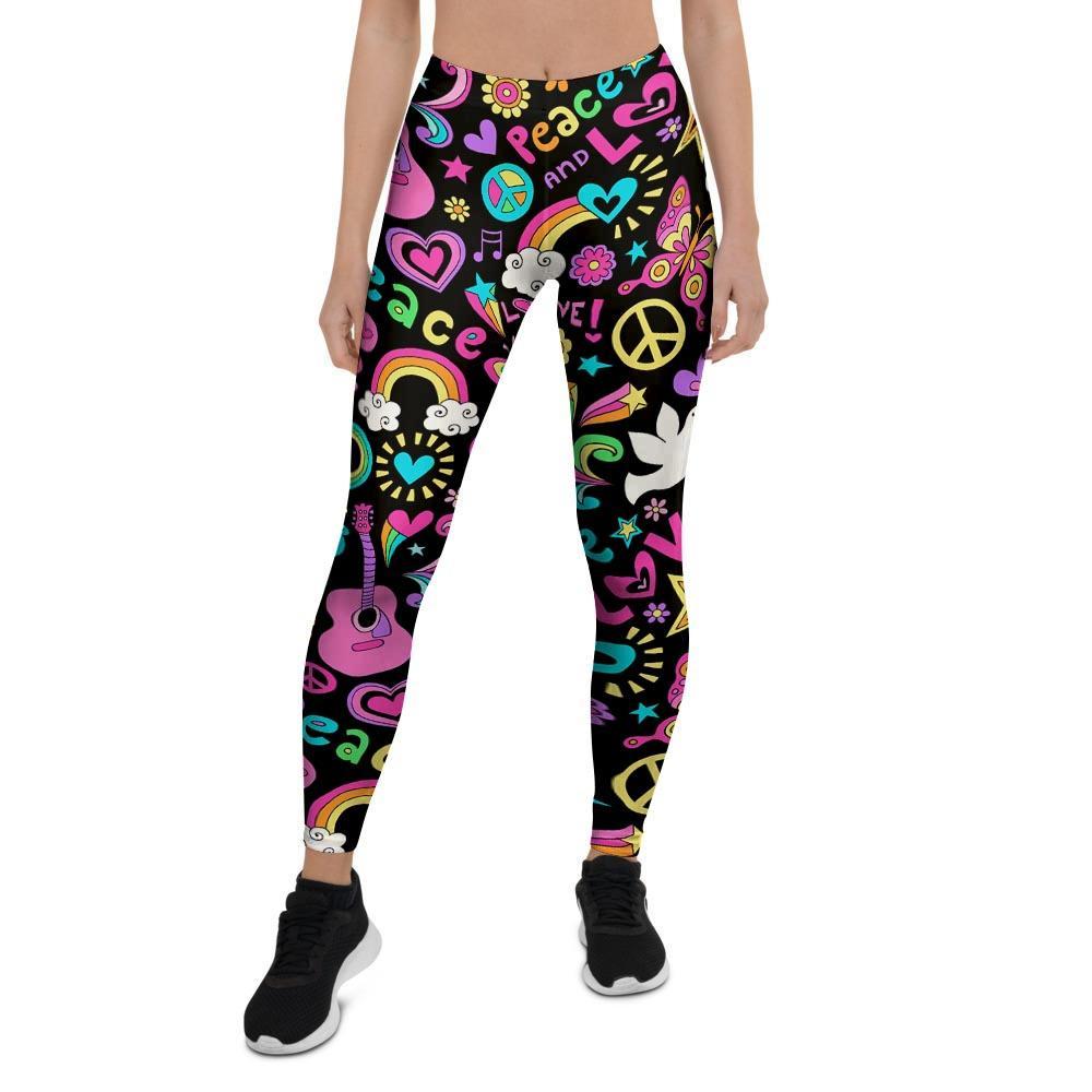 Hippie Retro Women's Leggings-grizzshop